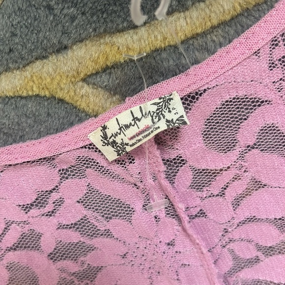 Free People Women’s Long Distance Layering Top in Flower Trail - Picture 7 of 9